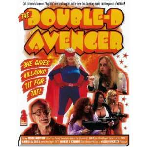  The Double D Avenger Movie Poster (11 x 14 Inches   28cm x 