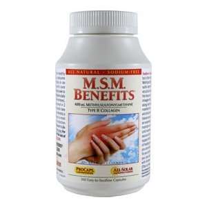  MSM Benefits 360 Capsules