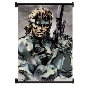 Metal Gear Solid Game Fabric Wall Scroll Poster (16x24 