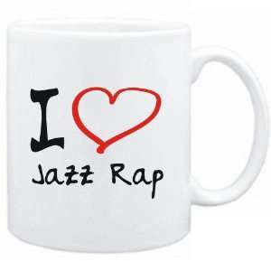  Mug White  I LOVE Jazz Rap  Music