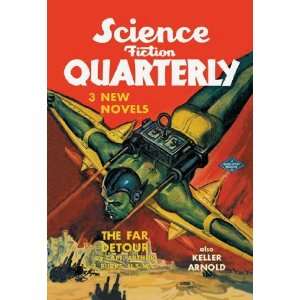  Exclusive By Buyenlarge Science Fiction Quarterly Rocket 