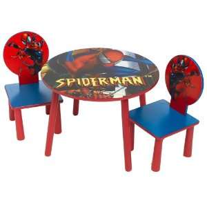  Spiderman Table & Chair Set: Baby