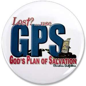  3.5 Button Lost Use GPS Gods Plan of Salvation 