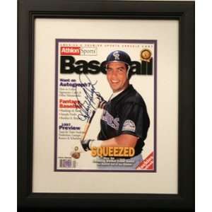   Galarraga Autographed Framed ActionSports Cover: Sports & Outdoors