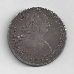    Colonial America: Spanish Eight Reales Coin: Everything Else