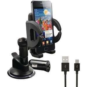   WINDSHIELD MOUNT KIT & MICRO USB CABLE FOR SMARTPHONES