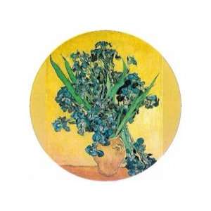  1890 Irises   Van Gogh Big Pin 