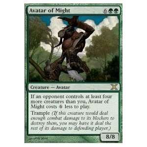  Magic the Gathering   Avatar of Might   Tenth Edition 