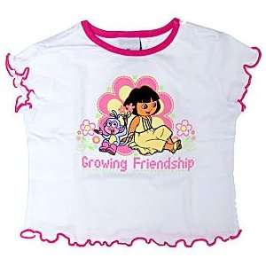  Dora Explorer Growing Friendship Shirt (2T): Baby