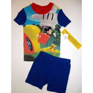  Mickey Mouse Pajamas Set Blue   2T: Everything Else
