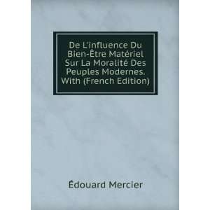  Des Peuples Modernes. With (French Edition) Ã?douard Mercier Books