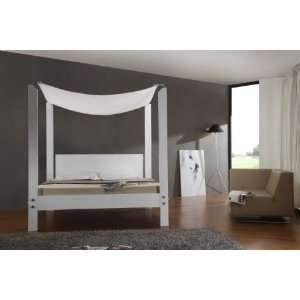  Vig Furniture Lias Queen Modern Canopy Bed