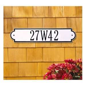 Whitehall 3008 BG Black with Gold Letters Richmond Horizontal Standard 