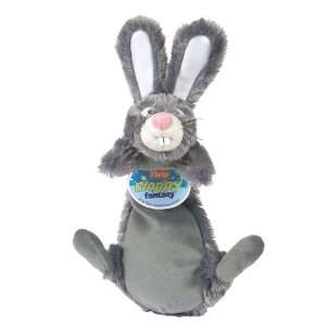  Hartz Floppy Fantasy Plush Dog Toy Grey Rabbit: Pet 