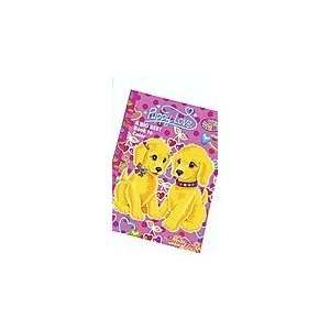  : Lisa Frank Puppy Love Big Fun Book to Color ~96 pages: Toys & Games