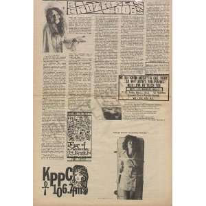   Janis Joplin Big Brother Newspaper Article 1968
