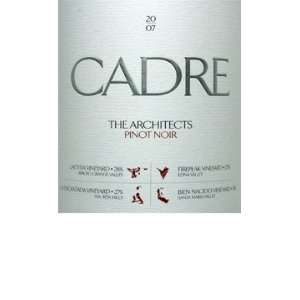  2007 Cadre The Architects Central Coast Pinot Noir 