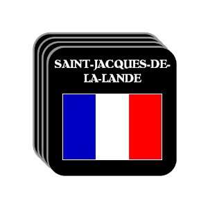 France   SAINT JACQUES DE LA LANDE Set of 4 Mini Mousepad Coasters