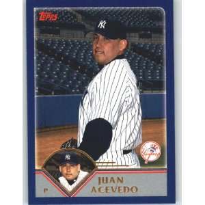  2003 Topps #477 Juan Acevedo   Detroit Tigers (Baseball 