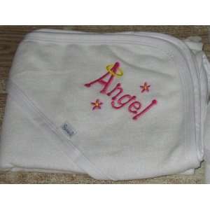  Baby Cakes Baby Hooded Towels   Angel Pink Print: Baby