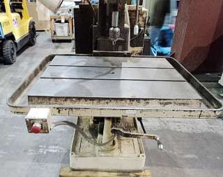 1992 CHAS. G. ALLEN CO. SINGLE SPINDLE DRILL PRESS  