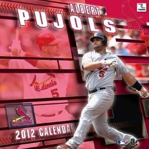  MLB St. Louis Cardinals Albert Pujols 2012 Wall Calendar 