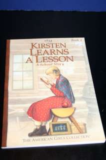 American Girl Kirsten Learns A Lesson, A School Story  