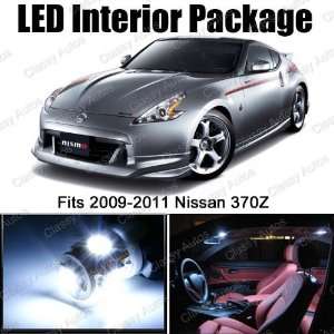  Nissan 370Z White Interior LED Package (5 Pieces 