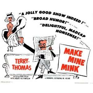 Make Mine Mink   Movie Poster   11 x 17: Home & Kitchen
