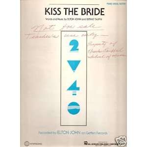  Sheet Music Elton John Kiss The Bride 118: Everything Else