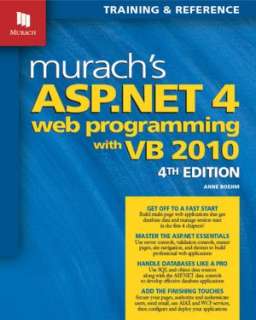   Murachs ASP. NET 4 Web Programming with C# 2010 by 