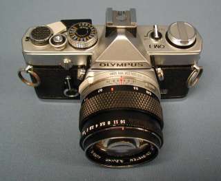 Olympus OM 1 35mm SLR Film Camera ~ f=50mm 1:1.4 Zuiko Lens  