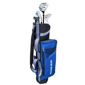  Young Gun EAGLE BLUE Junior golf club set & bag for kids 