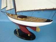Bermuda Sloop 40 Model Sailboat Authentic Nautical  