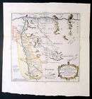 1747 Bellin Antique Map Mali Senegal Niger River Africa