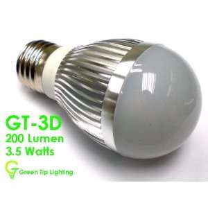  GT 3D 3 Watt LED Globe Light Bulb