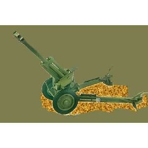   72 D 1 152mm Howitzer w/ZIS 42 Half Truck (1943) Kit: Toys & Games