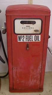 WAYNE MODEL 12 GAS PUMP UNRESTORED NEEDS NEW OWNER!  