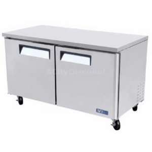  Turbo Air MUF 60 60 Undercounter Stainless Steel 16 Cu.Ft 