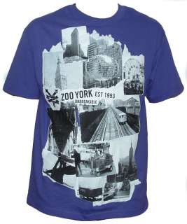 ZOO YORK   Mens T Shirt :SIZE M 2XL (NEW   FREE SHIP) ZY T SHIRT 