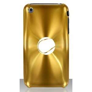  Apple iPhone 3G 3GS Gold C235 Aluminum Metal Back Case 
