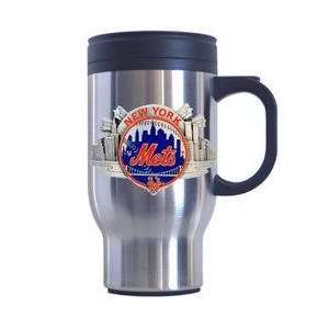  MLB Travel Mug  New York Mets: Sports & Outdoors