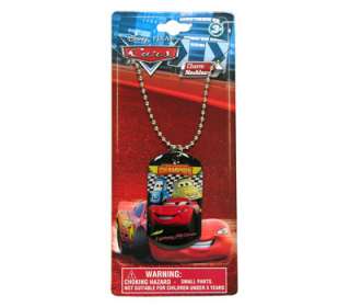 12 Disney Cars Lightning Mcqueen Dog Tag Necklaces PRIZES PARTY FAVORS 