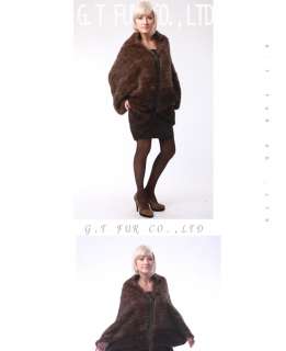 0217 knit mink fur coat/garment/jacket/outwear  