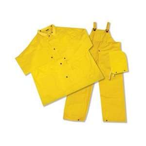  Rainsuit   Yellow   4025   3pc   .25Mm   Large