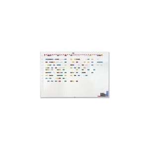  Magna Visual Economy Planner Board Kit: Office Products