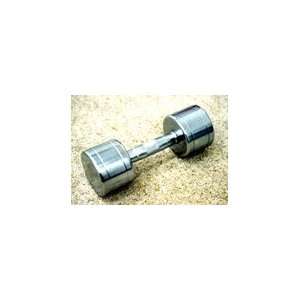  Chrome Plated Steel Dumbell   40lb: Sports & Outdoors