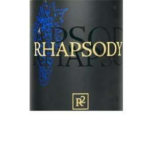   Rhapsody En Blu Santa Ynez Valley 750ml: Grocery & Gourmet Food