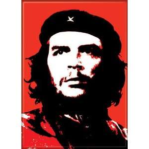  Che Guevara Red Background Magnet 25585P