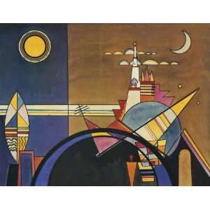  Wassily Kandinsky: 48W by 36.61H : Das Grosse Tor Zu 